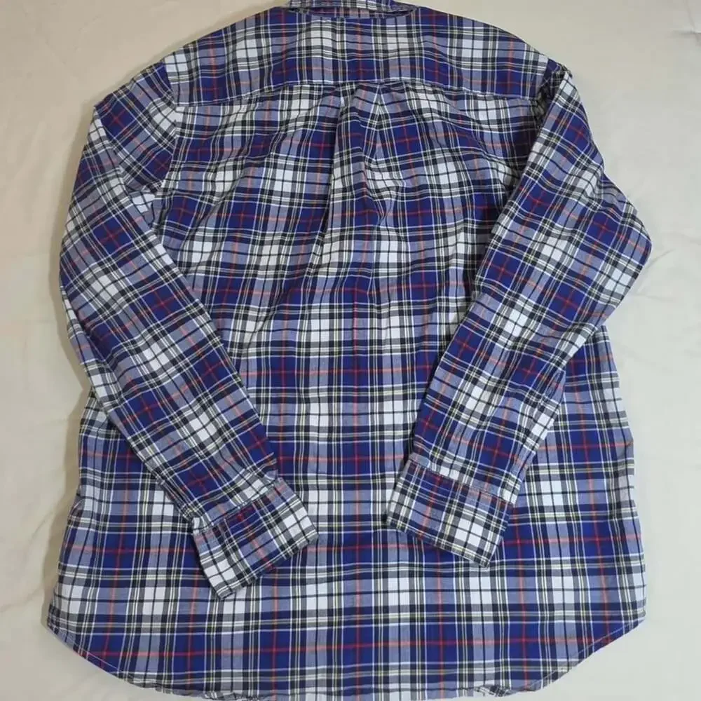 Ralph Lauren Plaid Button Down Shirt L/G (14-16)